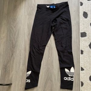Adidas logo leggings